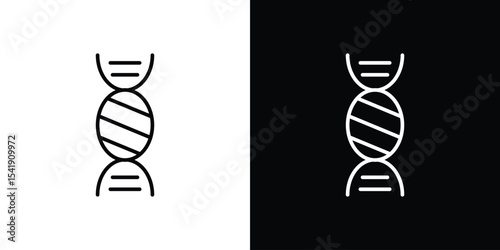 DNA icon. Graphic Design vector icon. Ui Ux Icons