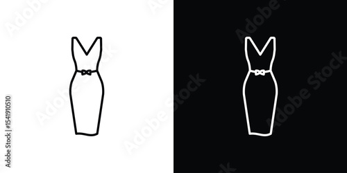 Dress icon. Graphic Design vector icon. Ui Ux Icons