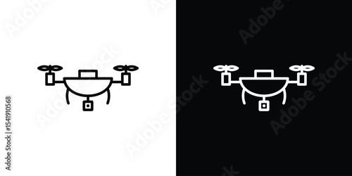 Drone icon. Graphic Design vector icon. Ui Ux Icons