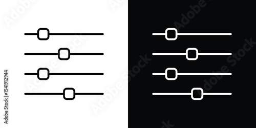 Filter Button icon. Graphic Design vector icon. Ui Ux Icons