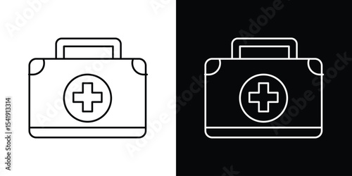 First aid kit icon. Graphic Design vector icon. Ui Ux Icons