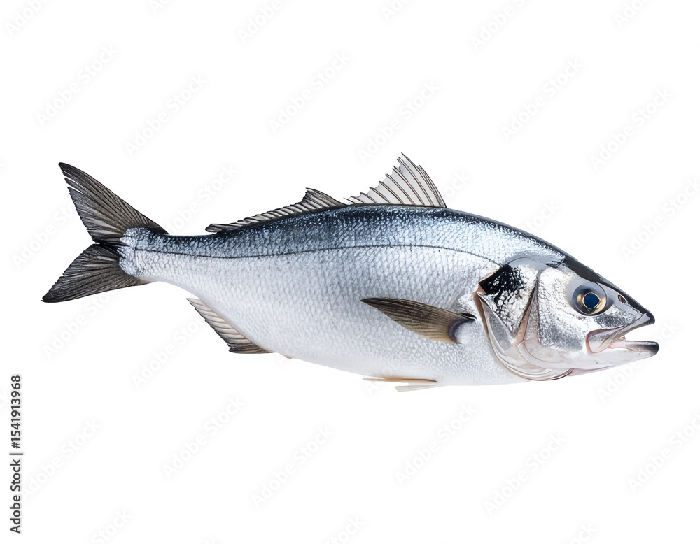 Obraz premium Realistic photo of a fish floating in the air, PNG