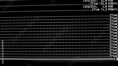 Linux Terminal Update Progress Screen Command Line Interface Display