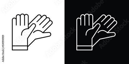Glove icon. Graphic Design vector icon. Ui Ux Icons