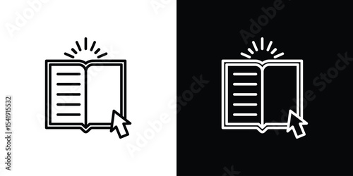 Guide icon. Graphic Design vector icon. Ui Ux Icons