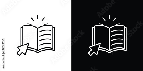 Guide icon. Graphic Design vector icon. Ui Ux Icons