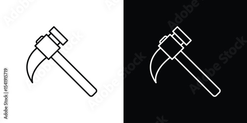 Hammer icon. Graphic Design vector icon. Ui Ux Icons