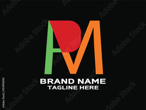 creative letter logo design 