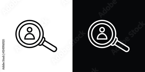 Hiring icon. Graphic Design vector icon. Ui Ux Icons