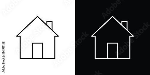 Home icon. Graphic Design vector icon. Ui Ux Icons