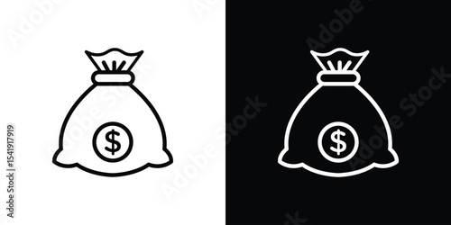 Income icon. Graphic Design vector icon. Ui Ux Icons