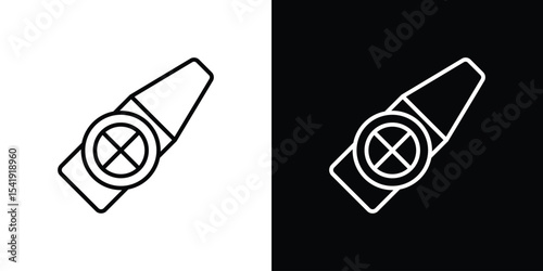 Kazoo icon. Graphic Design vector icon. Ui Ux Icons