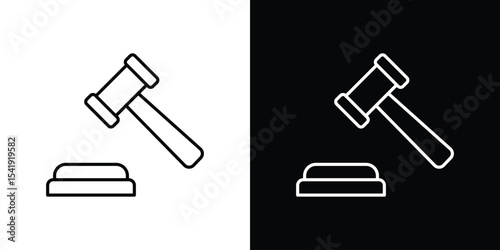 Law icon. Graphic Design vector icon. Ui Ux Icons