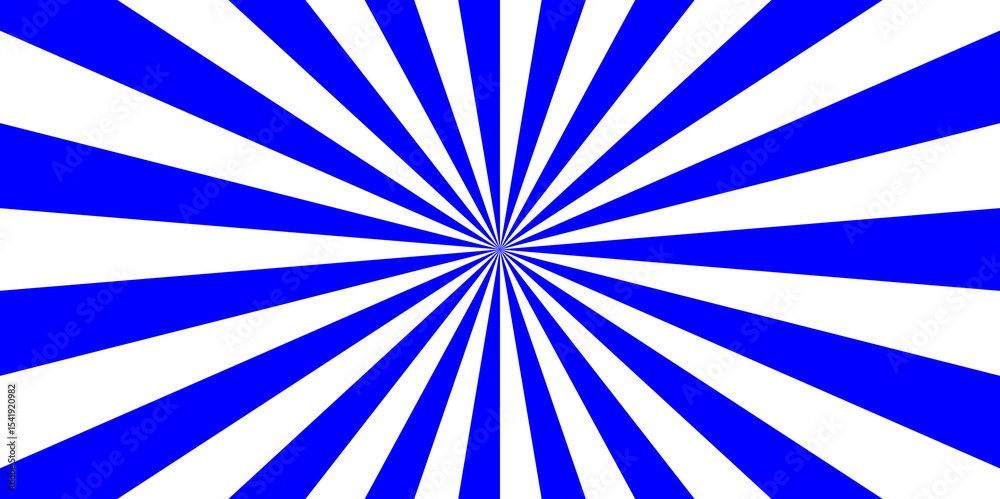 Fototapeta premium Abstract ray beam blue sunburst background