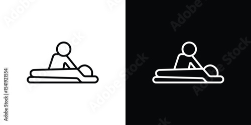 Massage icon. Graphic Design vector icon. Ui Ux Icons