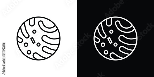 Mercury icon. Graphic Design vector icon. Ui Ux Icons