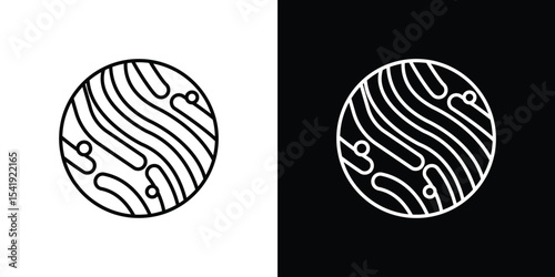 Mercury icon. Graphic Design vector icon. Ui Ux Icons