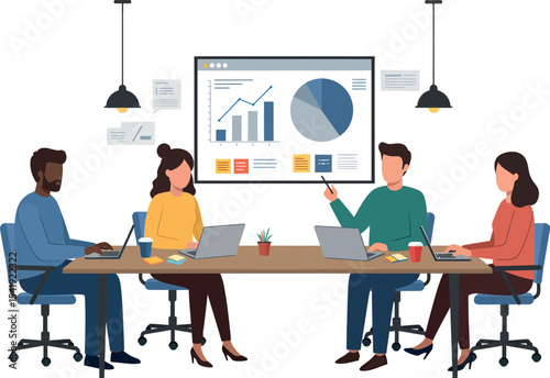 Business Team Meeting Presentation