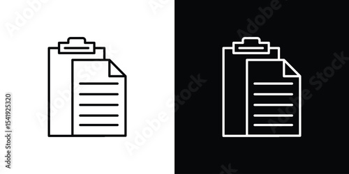 Paste icon. Graphic Design vector icon. Ui Ux Icons