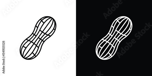 Peanut icon. Graphic Design vector icon. Ui Ux Icons