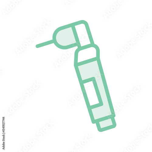 Dental Drill duotone line icon , vector, pixel perfect, illustrator file 
