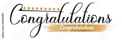calligraphy congratulations