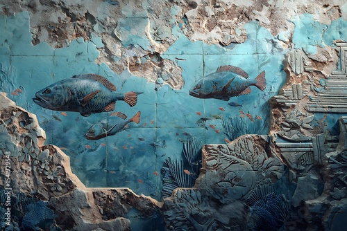 AI translating Atlantean murals in real-time, divers decoding climate warnings from 10k BCE