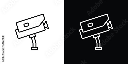 Security camera icon. Graphic Design vector icon. Ui Ux Icons