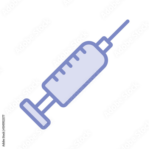Syringe duotone line icon , vector, pixel perfect, illustrator file 
