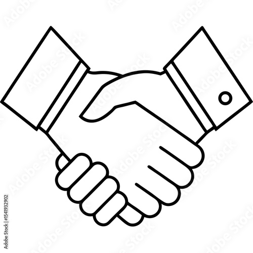 handshake between two businessmen