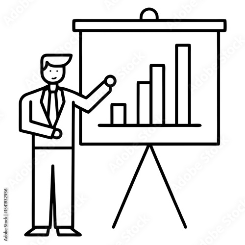 business man presentation