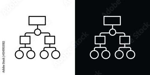Sitemap icon. Graphic Design vector icon. Ui Ux Icons