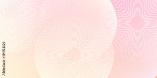 Minimalist banner background, pastel colorful, pink and yellow gradations eps10