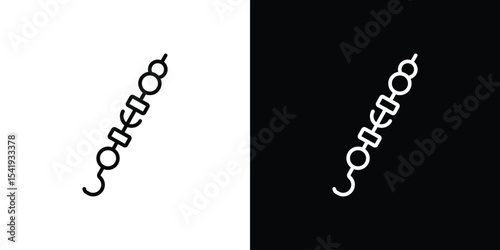 Skewer icon. Graphic Design vector icon. Ui Ux Icons