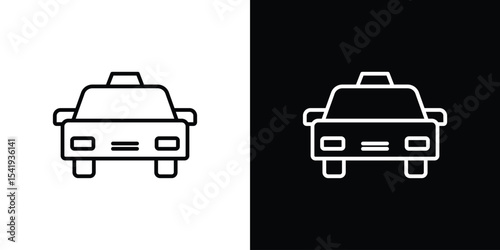 Taxi icon. Graphic Design vector icon. Ui Ux Icons