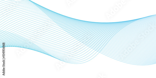 Energy abstract blue smooth colorful frequency isolated element creative blend curve flow line technology modern white web banner vector beautiful waveform light music energy design.	