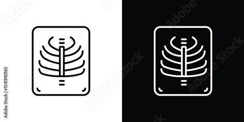 X ray icon. Graphic Design vector icon. Ui Ux Icons
