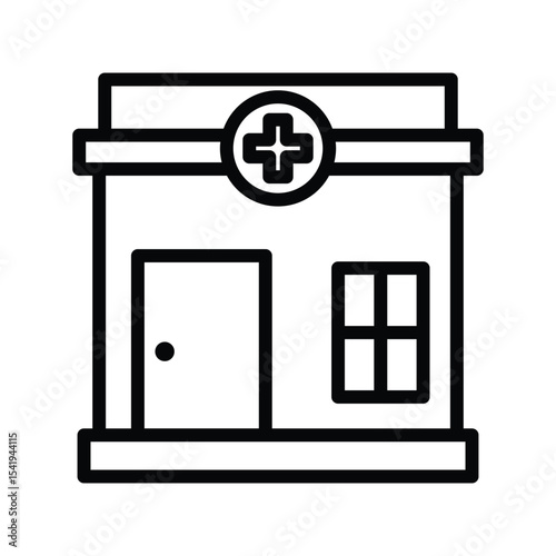 Pharmacy line icon , vector, pixel perfect, illustrator file 
