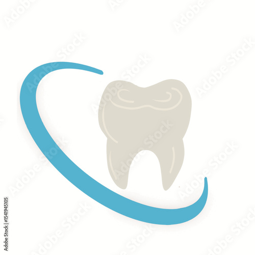 Vector of tooth 