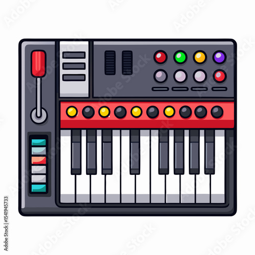 vector volume knob