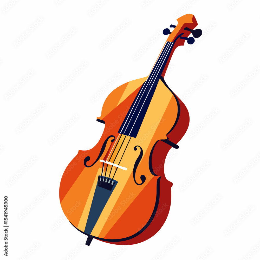 Fototapeta premium violin with bow