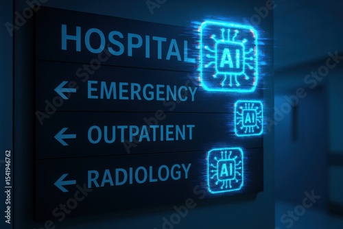 Artificial intelligence transforms hospital navigation with advanced signage in modern healthcare
