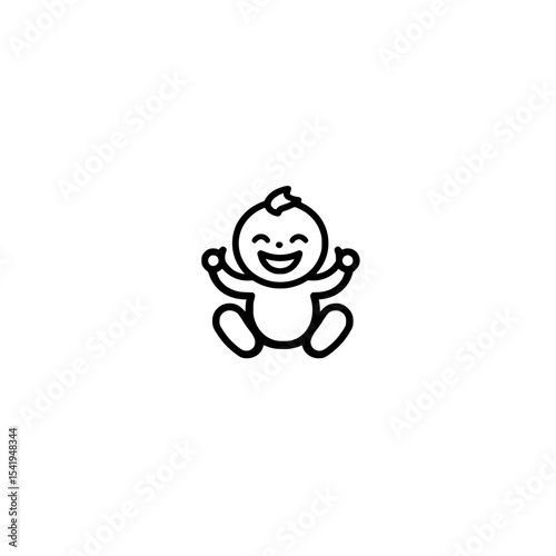 Happy Baby Icon