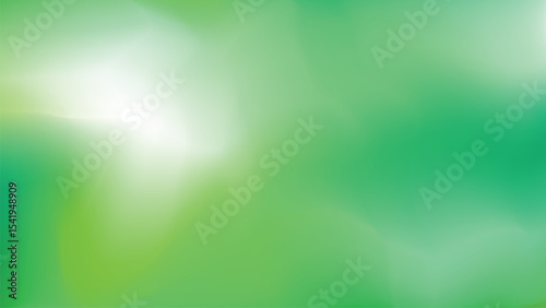 abstract green background with light, 	fresh and natural