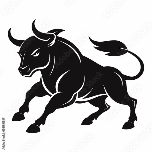 bull vector illustration