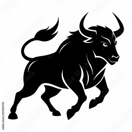 bull vector illustration