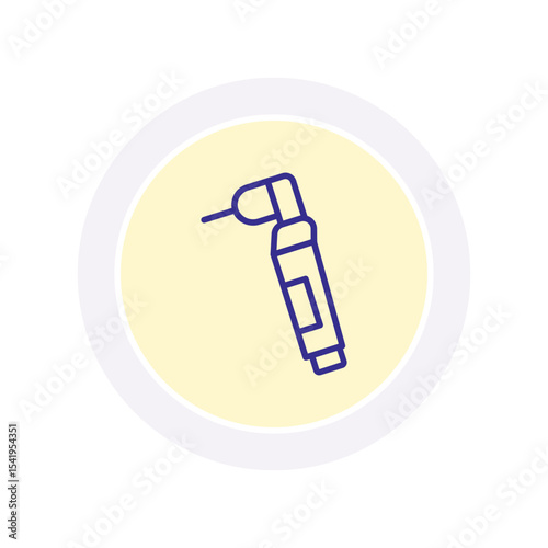Dental Drill vector, pixel perfect, illustrator file 
