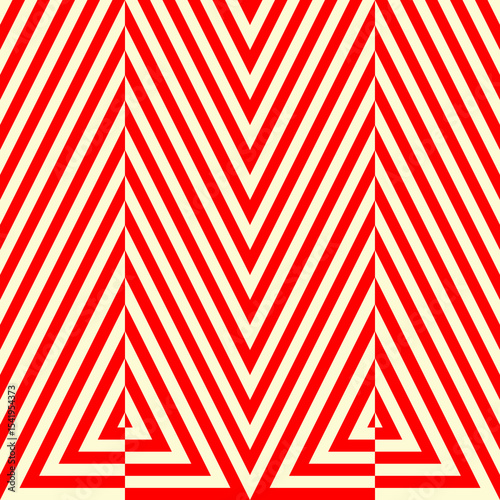 Zigzag lines, triangles background. Seamless pattern. Jagged stripes motif. Wavy linear ornament. Chevrons image. Striped backdrop. Geometric digital paper. Ethnic textile print. Tribal web design.