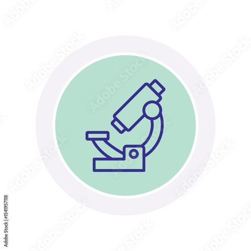 Microscope vector, pixel perfect, illustrator file 
