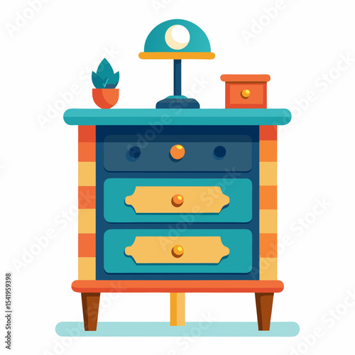 chest of drawers with a drawers